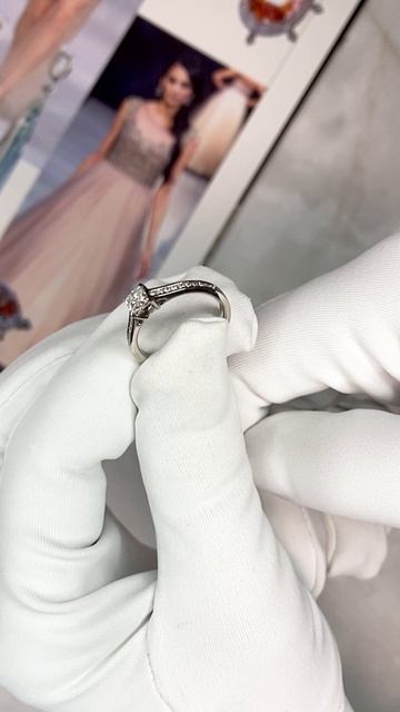 Кольцо с бриллиантами, арт: С9016