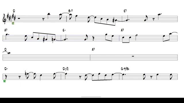 Último desejo - Noel Rosa 1937 (Eb Alto Sax) [Sheet music] Cover(360P)