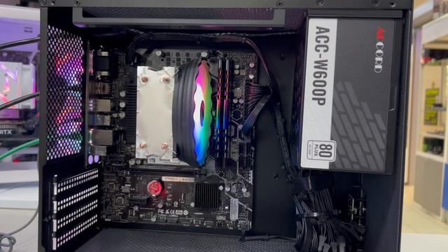 43300₽, i5 12400, b760, 16Gb DDR5, ssd 1Tb NVMe, 600W