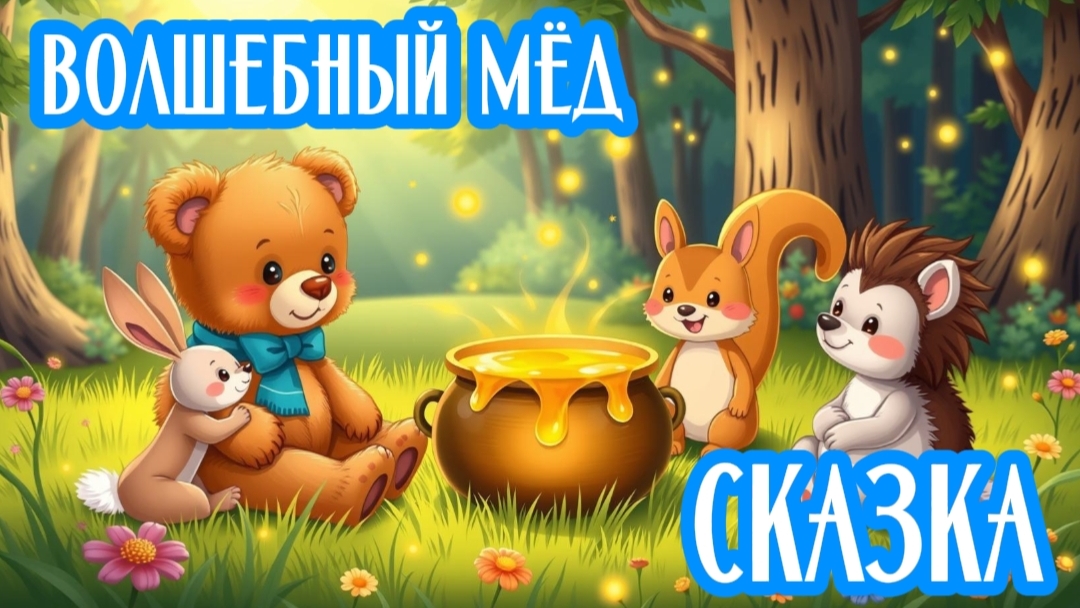 ДЕТСКАЯ СКАЗКА | ВОЛШЕБНЫЙ МЁД | СКАЗКА ДЛЯ ДЕТЕЙ