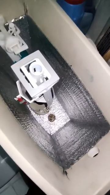 Совет, чтобы бачок не потел 🚽