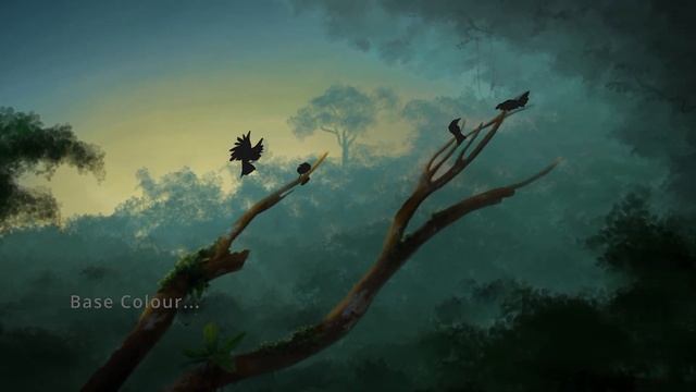 Animation Process - Metallic Starlings Scene