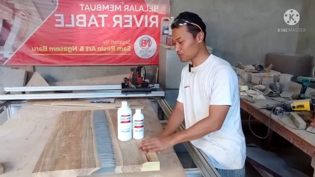 Cara Membuat Meja Resin Kayu Atau River Table - Resin Art