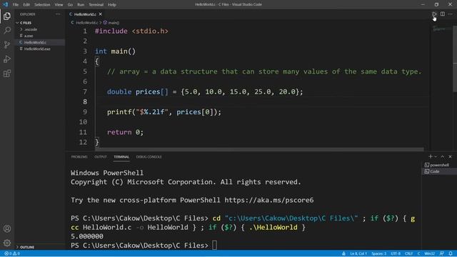 C arrays 🗃️