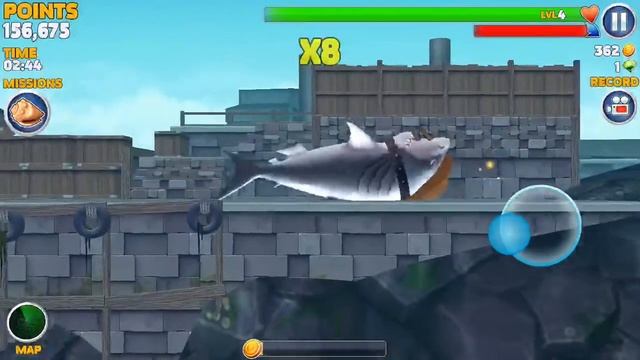 PIRATES MEGALODON - Hungry Shark Evolution # 3
