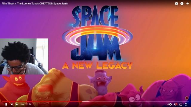 Film Theory: The Looney Tunes CHEATED! (Space Jam) REACTION!