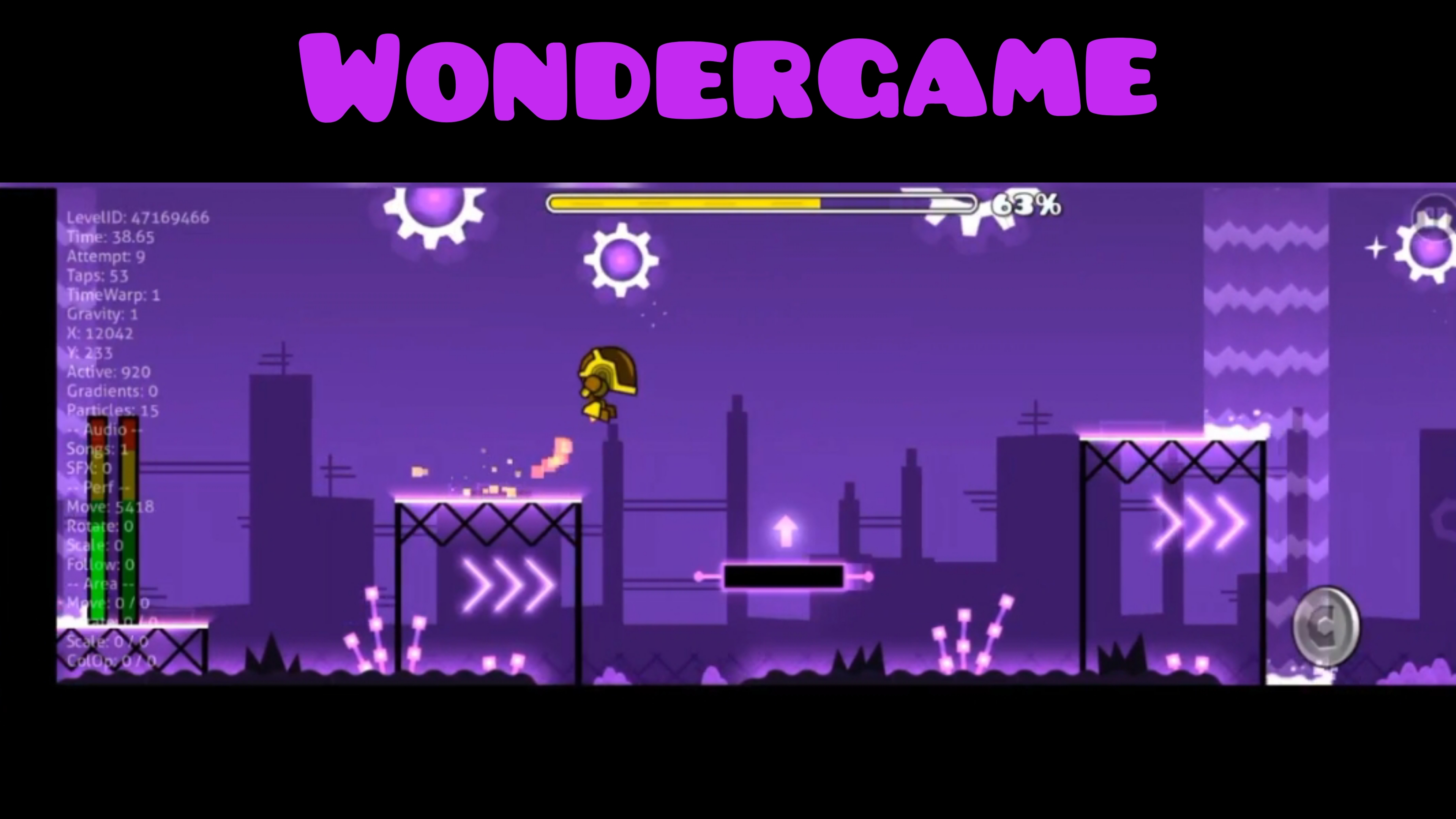 wondergame | geometry dash | deadlocked