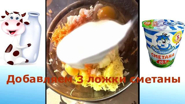 Котлетки куриные рубленные с овощами