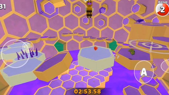 прохождение улья на золотое время в                  super bear adventure