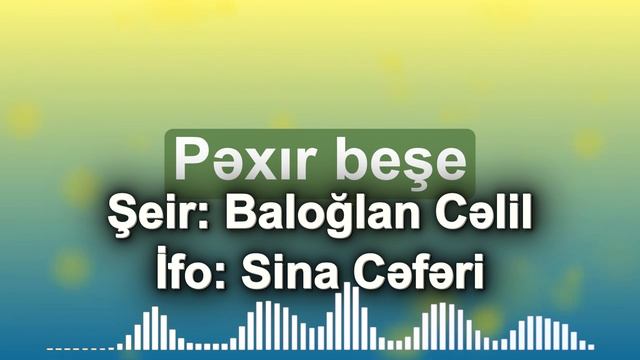 Sina Cəfəri - Pəxır beşe