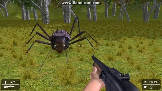 Armoured ground cricket in GameGuru