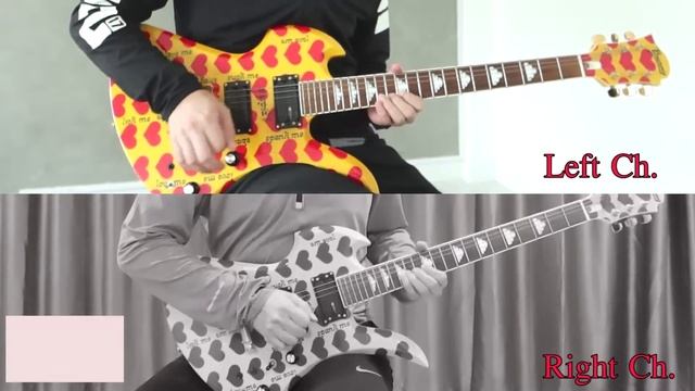 Burny MG-360s HY Test - X Japan - Tears (Guitar Solo Cover)