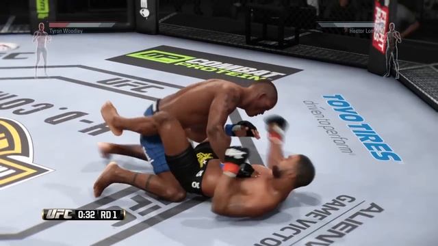 Tyron Woodley vs Hector Lombard EA UFC PS4 Gameplay HD