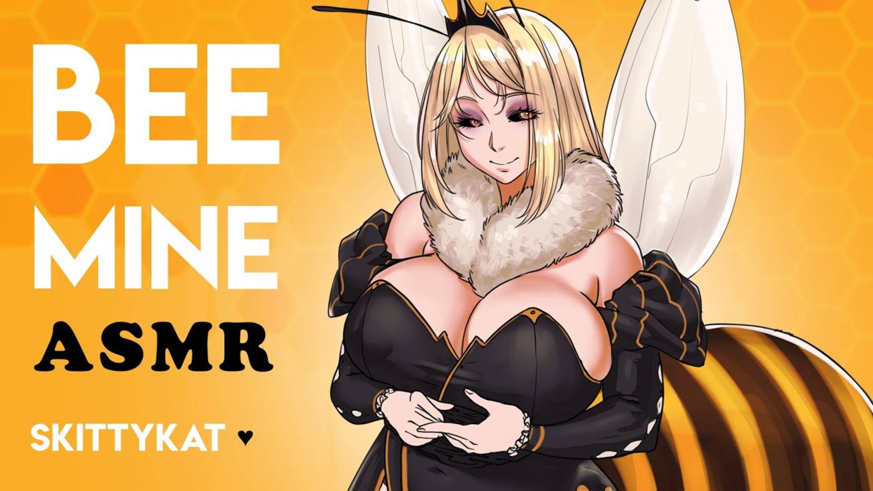 [SkittyKat] Big Comfy Bee Queen ASMR 🐝 || Will You BEE mine? [F4A] [Friends to Lovers]