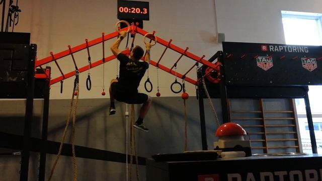 Raptoring luczak, Zadanie Chomik + Skośne ringi + Monkey bar, 00:38:20, 2018.07.03