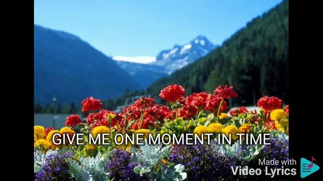 ONE MOMENT IN TIME AEGIS