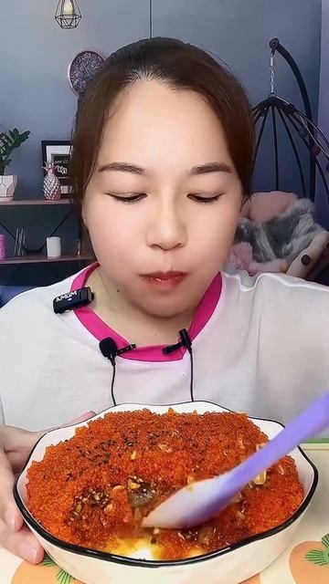 [ ASMR ] delicious crispy flying fish roe 맛있는 바삭한 날치알 #1802