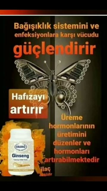 Ersag Ginseng Takviye Edici Gıda.......