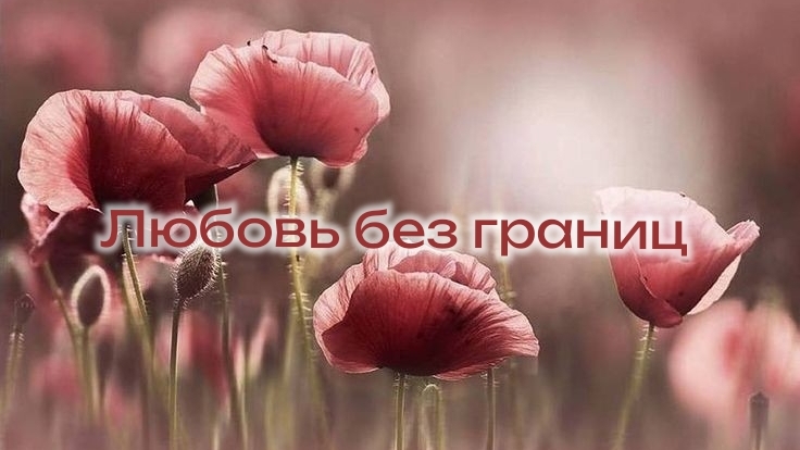 Любовь без границ | христианский стих