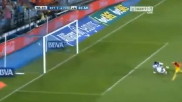 Getafe CF 1-4 FC Barcelona • Villa