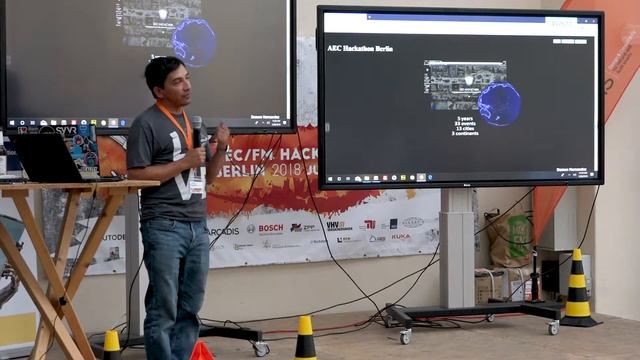 AEC Hackathon 2018  @ Berlin - Keynote - Day1 - DAMON HERNANDEZ / Founder, AEC Hackathon  (USA)