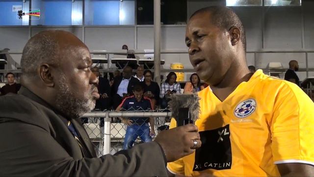 Interview "Coach Bermuda"  U-20 Qualification Match Trinidad & Tobago vs Bermud 30 10 2016