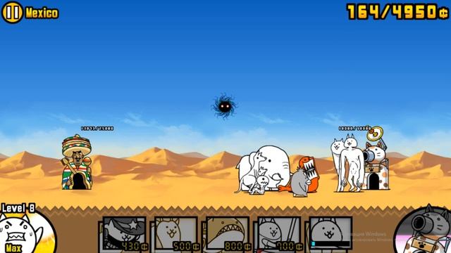 КОТ-ЧЕЛОВЕК В ЯРОСТИ / The Battle Cats / Мобильная игра