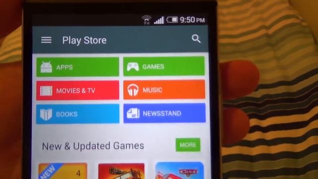 New Play Store Update - 5.0! Material Design!