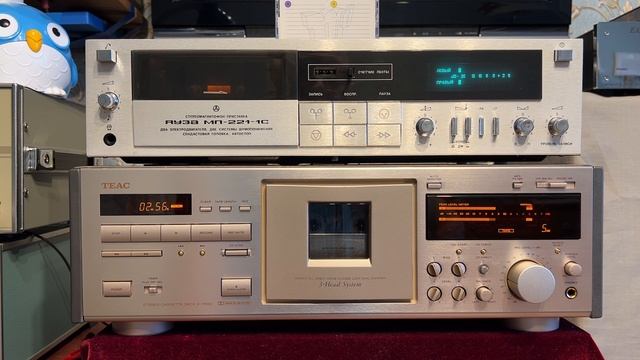 Teac V-7000 против... Яузы МП221-1С!
