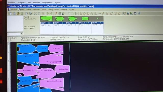 como convertir un archivo de audaces a .plt