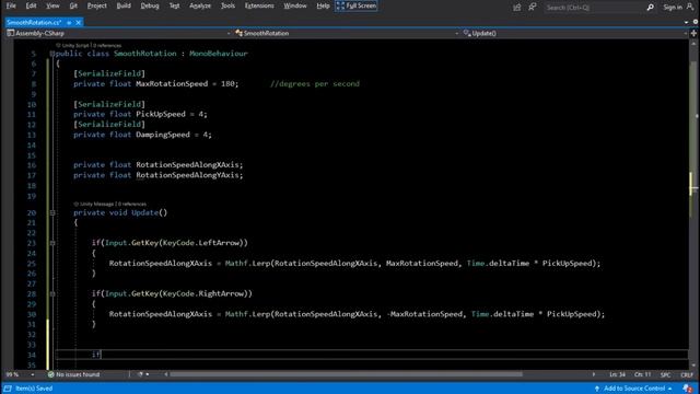 Smooth Rotations | Time_deltaTime | Mathf.Lerp | Part 2 | Unity Engine Series