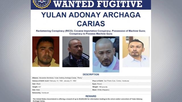FBI: $5M reward for information on highest-ranking member of MS-13 in Honduras who has Houston ties