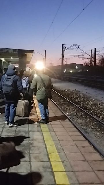 Ласточка на станции Стахановская в Самаре