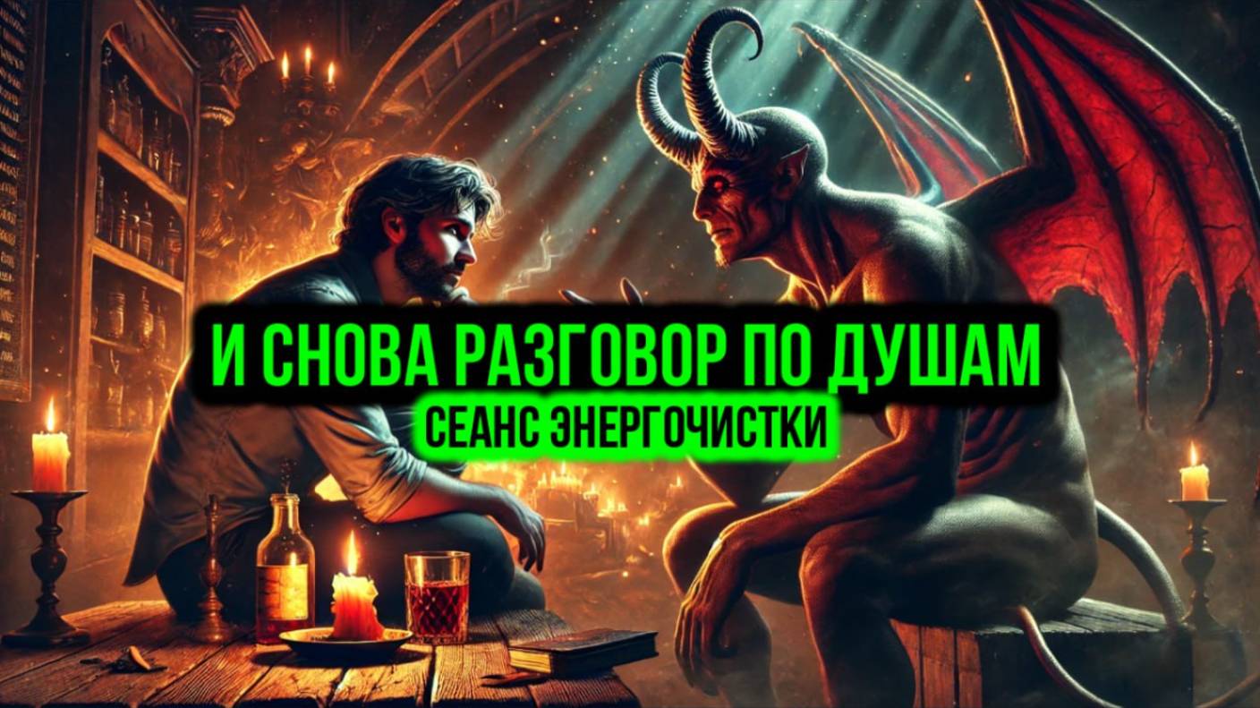 И СНОВА РАЗГОВОР ПО ДУШАМ: СЕАНС ЭГНЕРГОЧИСТКИ