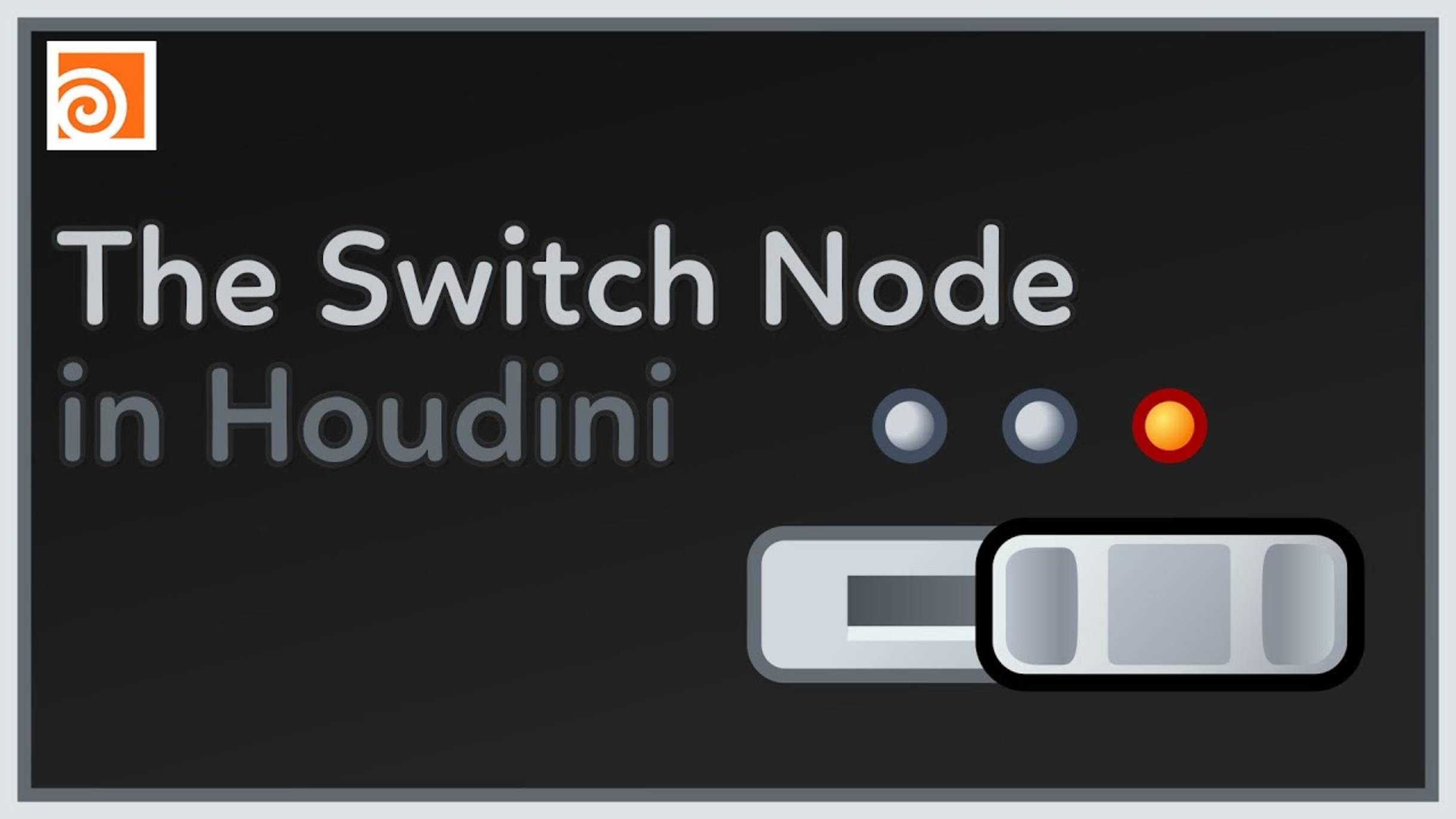 78 The Switch Node  Basics in Houdini