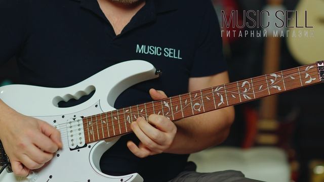 ЭЛЕКТРОГИТАРА IBANEZ JEM JR STEVE VAI WHITE - MUSIC SELL