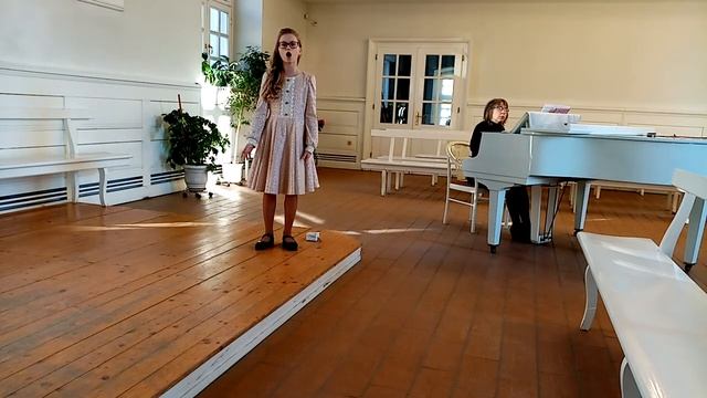Пелихова Варя, 11лет. "Времена года", Конц. Мамонтова Марина Юрьевна