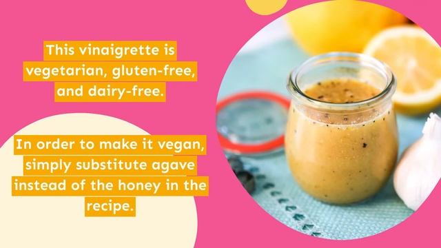 Citrus Vinaigrette Salad Dressing Recipe