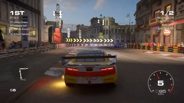 Grid 2019 | Chevrolet Camaro Super Tourer | Havana La Habana Vieja | Sprint Time Attack 2 Laps