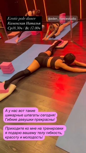 Exotic pole dance Каменская Наталья Eden dance studio 080225 1