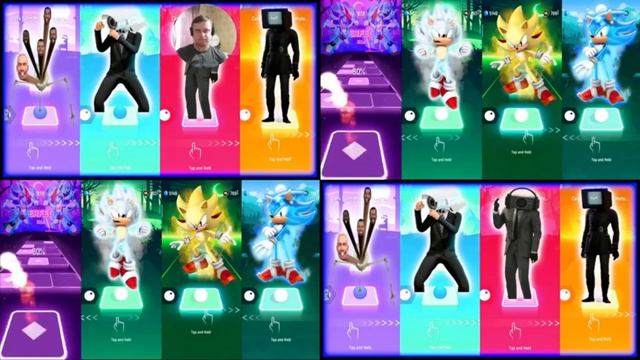 Telis Hop EDM Rush Megamix:Skibidi Toilet Hydra vs CameraMan vs BoomboxMan vs TV Woman vs Sonic