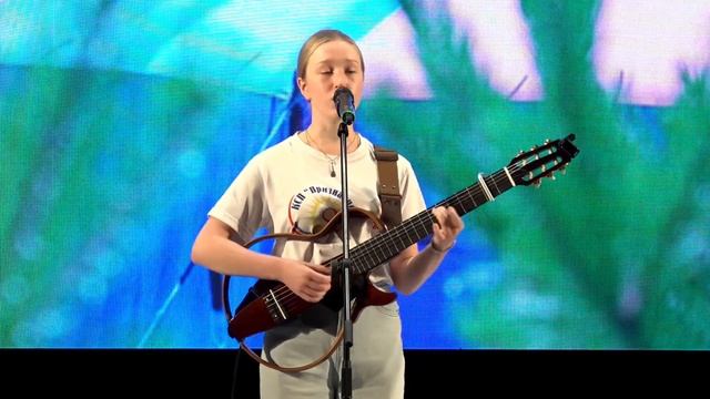 Конкурсный номер  № 7 в номинации "исполнитель". Анастасия Бокова (Новоуральск). Лауреат 2 степени.