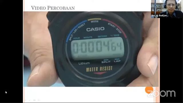 WEBINAR SERI LABORATORIUM FISIKA WM : MEKANIKA BAGIAN I - JATUH BEBAS & PERCEPATAN GRAVITASI