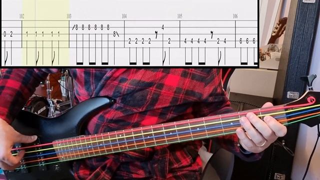 Aimer - Asa Ga Kuru - Bass Cover With Tab