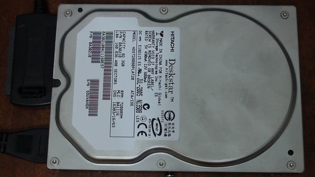 hdd Hitachi deskstar 82 Гб