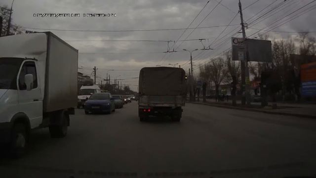 Волгоград, езда по встречной