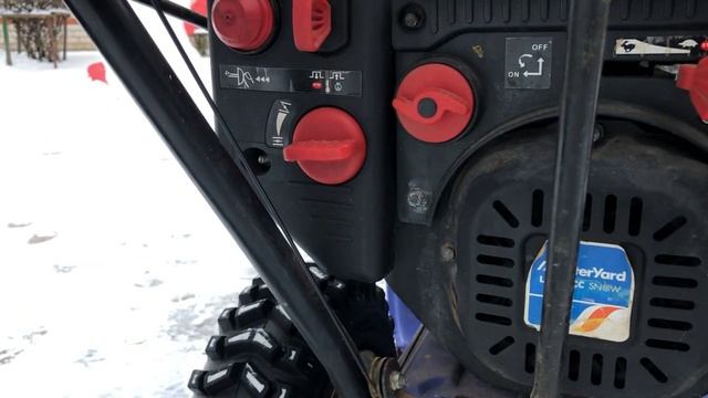 Снегоуборщик MasterYard MX 8522L плохой Китаец!