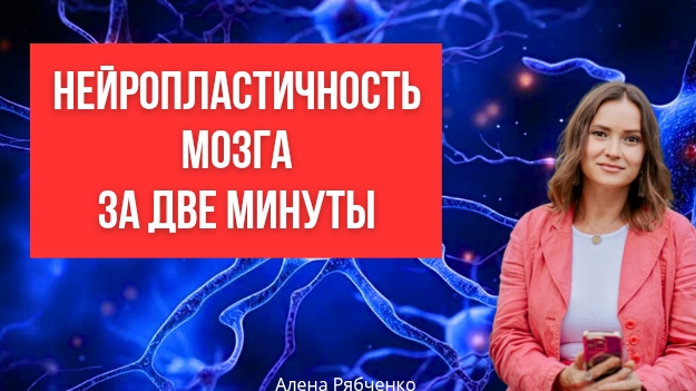 Нейропластичность мозга за две минуты