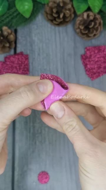 WoW AMAZING Foam Easy Christmas ornaments  Красивое украшение на ёлку