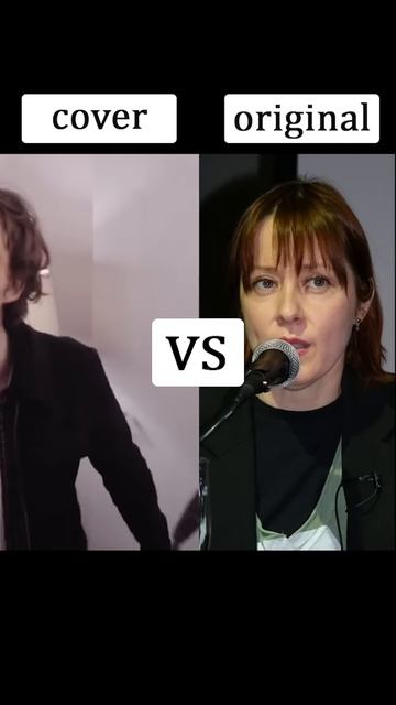 Tom's diner 😱 COVER vs ORIGINAL 😱 #shorts #viral #cover #versus #original #suzannevega #tomsdiner